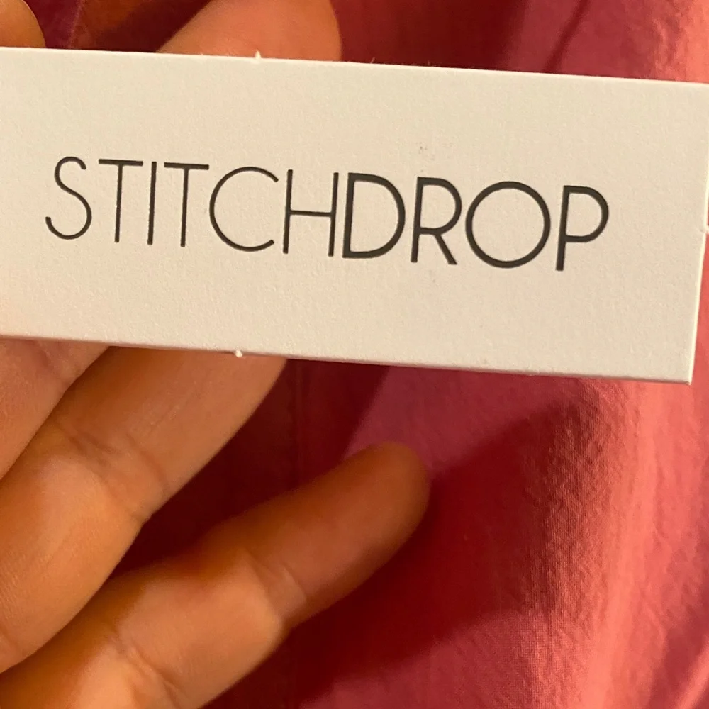 StichdropChic raspberry color Skater Dress